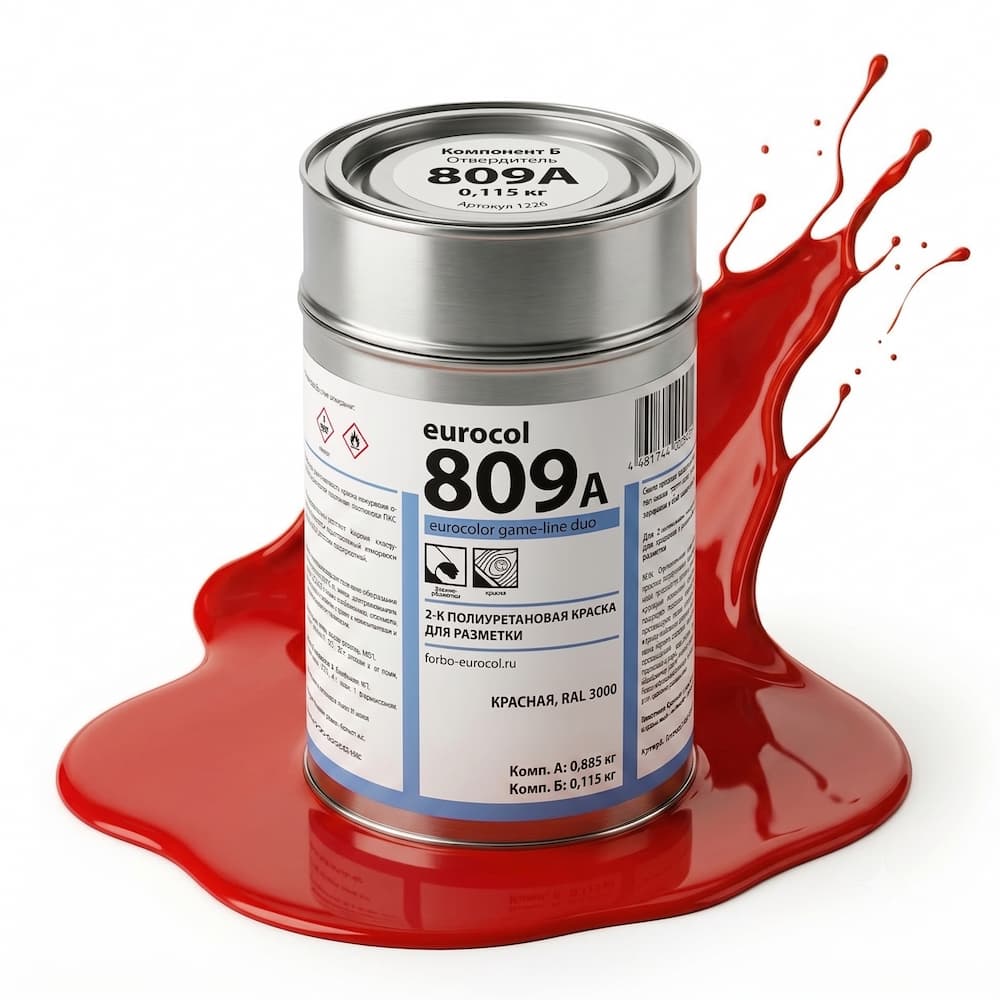 Разметочная краска Forbo Eurocol 809A Red